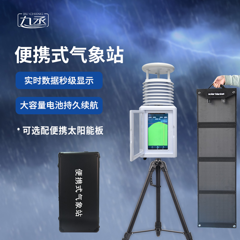 十要素屏幕款便攜式氣象站——便攜設(shè)計(jì)，輕松出行