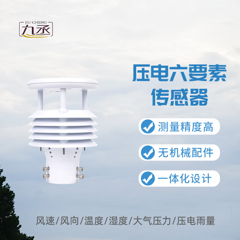 壓電六要素傳感器，監(jiān)測(cè)雨量有一套